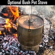 Load image into Gallery viewer, Stainless Steel 120oz Bush Pot And Lid