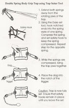 Load image into Gallery viewer, #600 Double Spring Body Grip Trap
