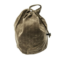 Load image into Gallery viewer, Waxed Canvas Large Bush Pot Bag
