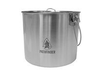 Load image into Gallery viewer, Stainless Steel 120oz Bush Pot And Lid
